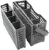 2 in 1 Universal Dishwasher Cutlery Basket 24 x 13 x 13 cm