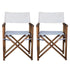 Set  of 2 director chairs