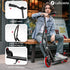 Pulse Kick Push Commuter Scooter Teen Adult Black