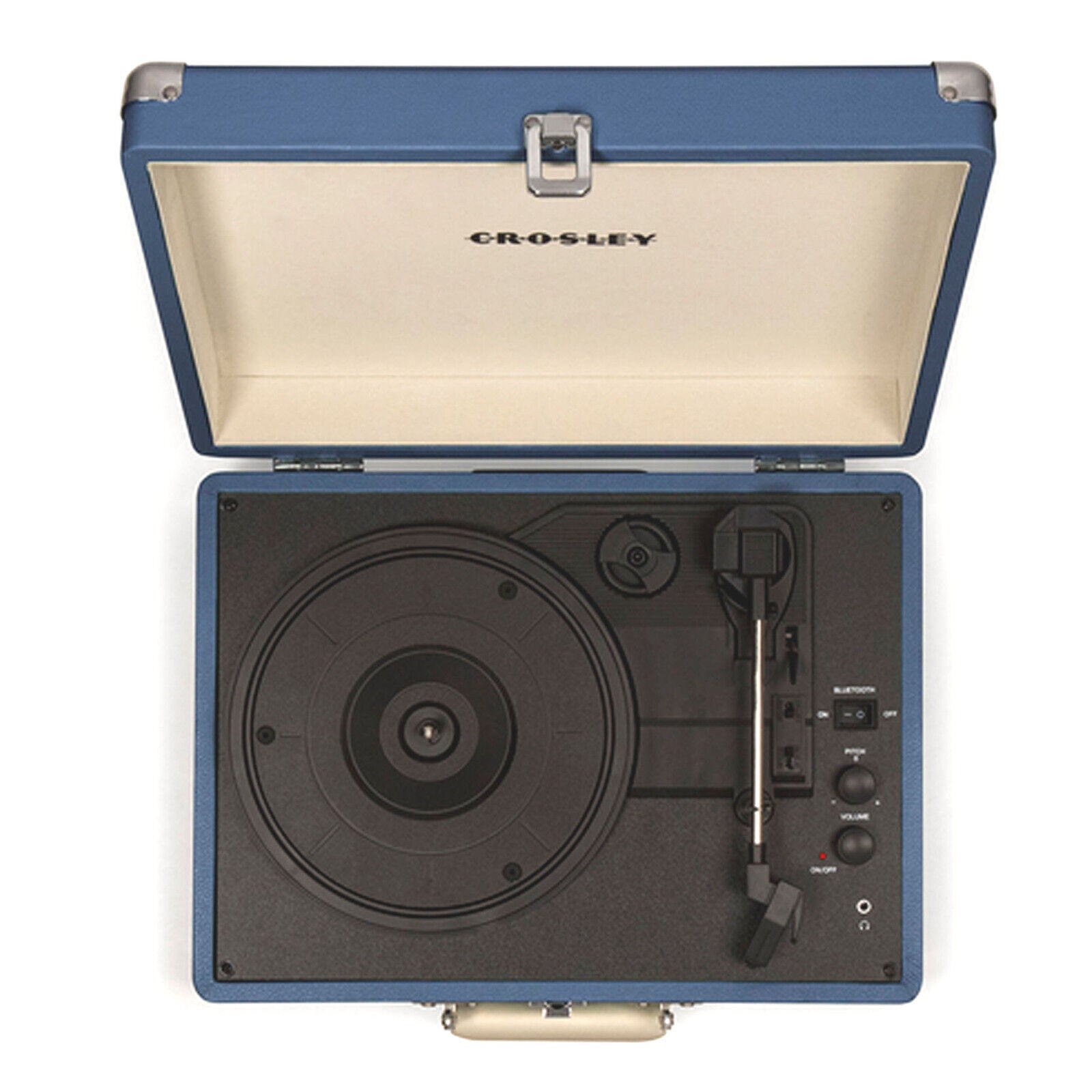 Crosley Cruiser Plus Bluetooth Turntable 3 Speed Blue