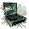 Voyager Turntable – 3‑Speed Bluetooth Record Player Tropical Fern Green
