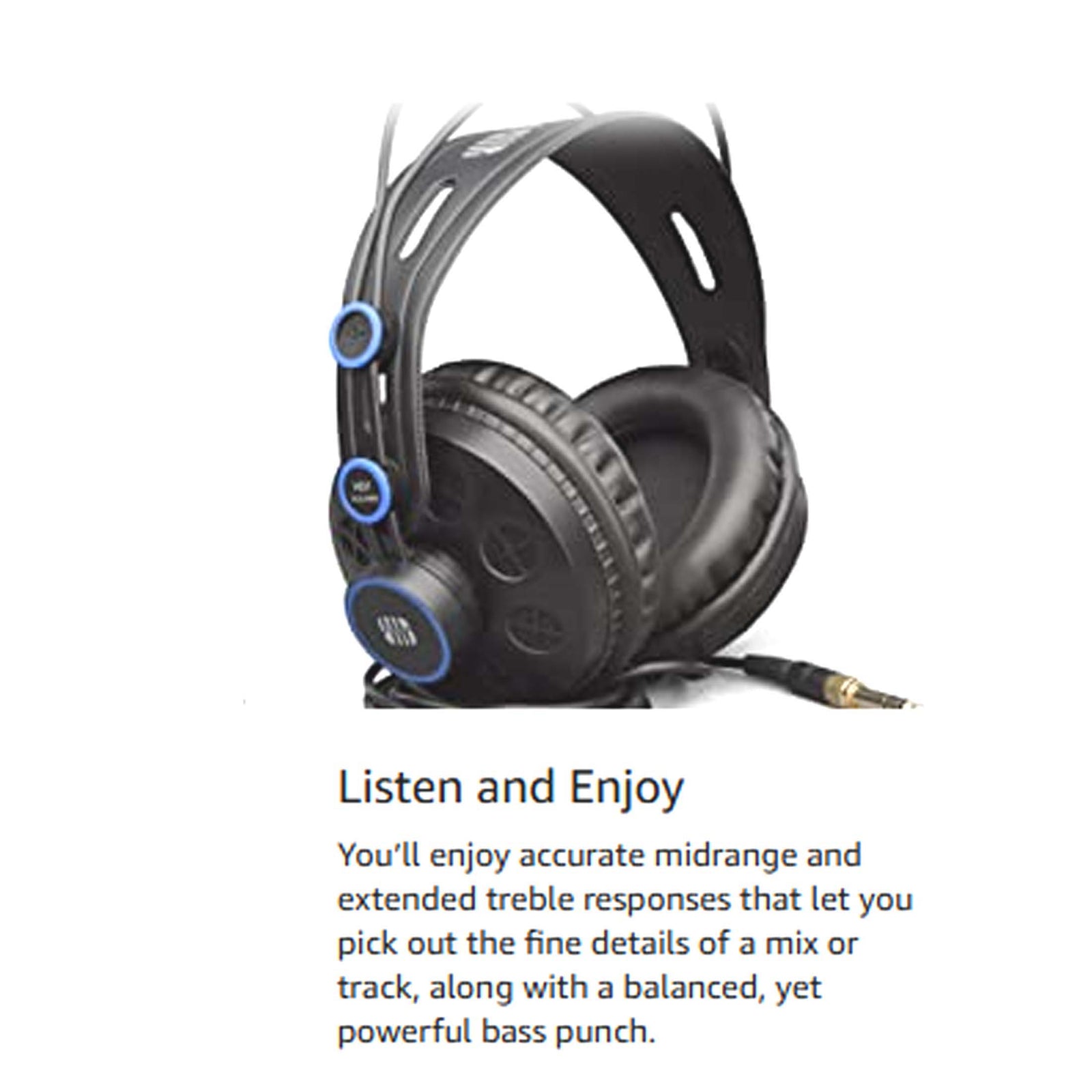HD7 Monitor Studio Wired Headphones with Bonus Broadcast Pack