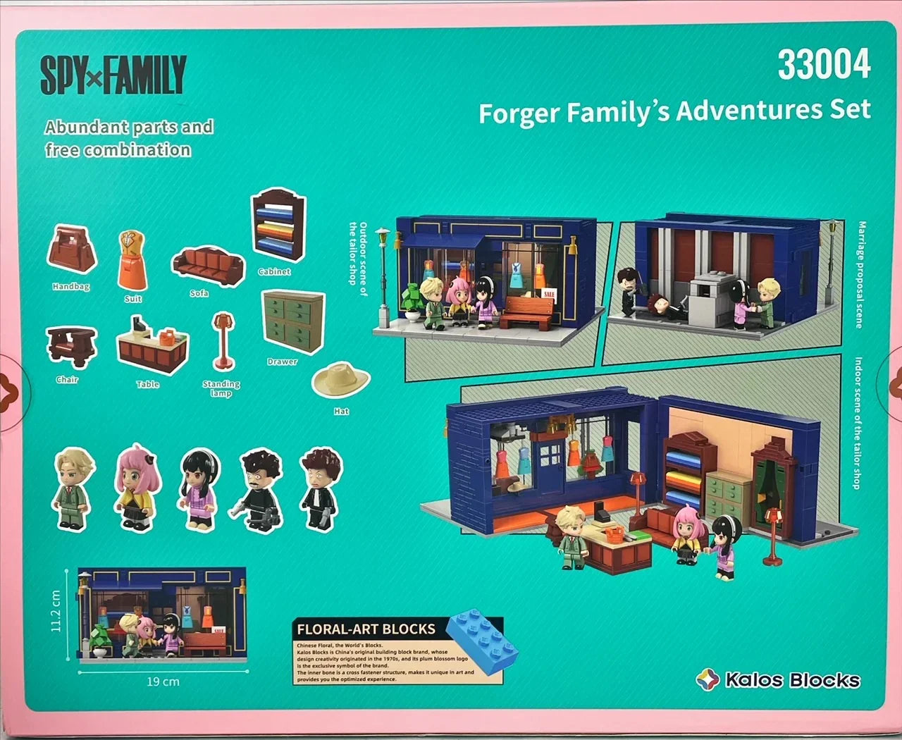 Kalos Spy x Family Forger Family’s Adventure – Building Block Set 12+