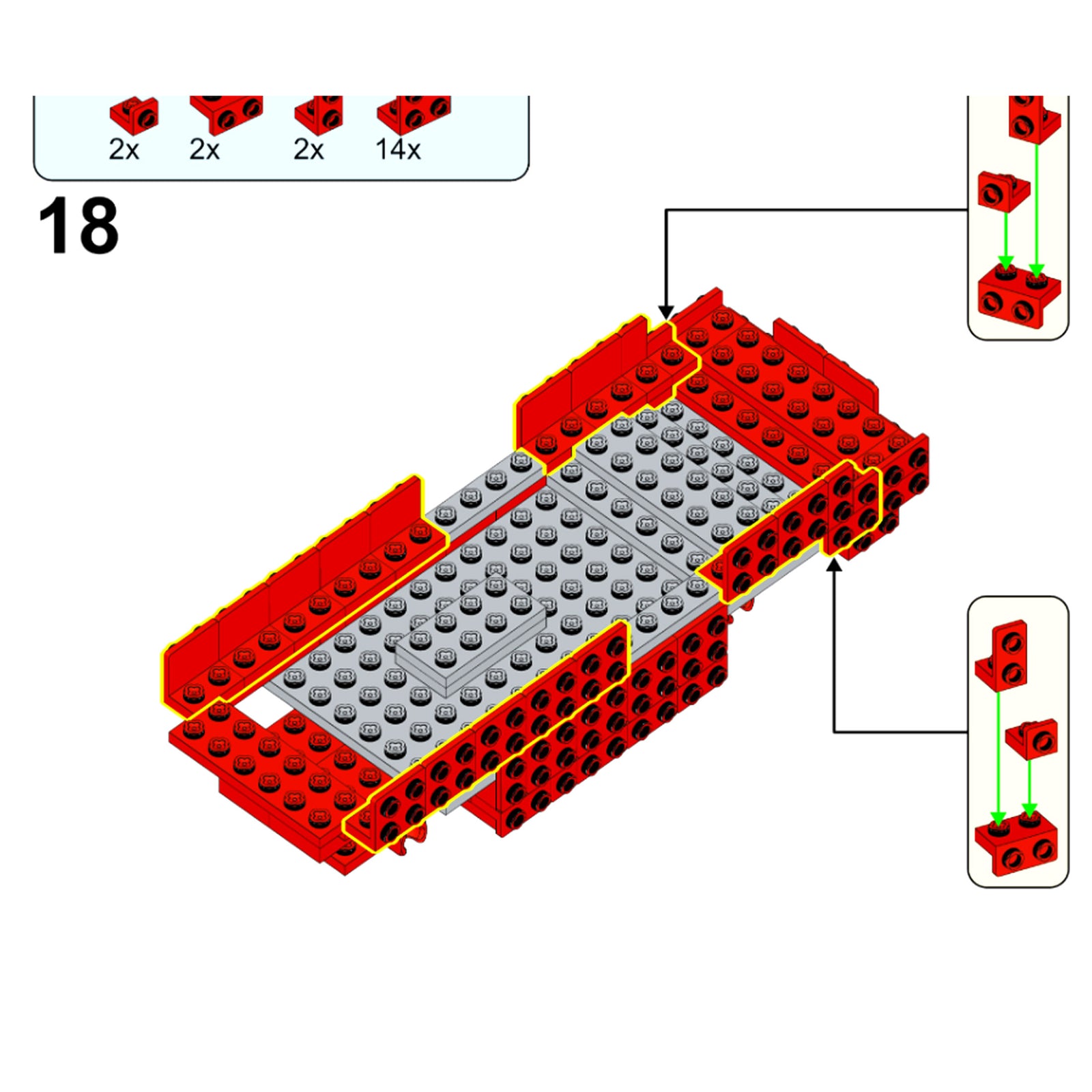 Hong Kong Machines Robot Red Taxi Building Block Set 586pcs 14+