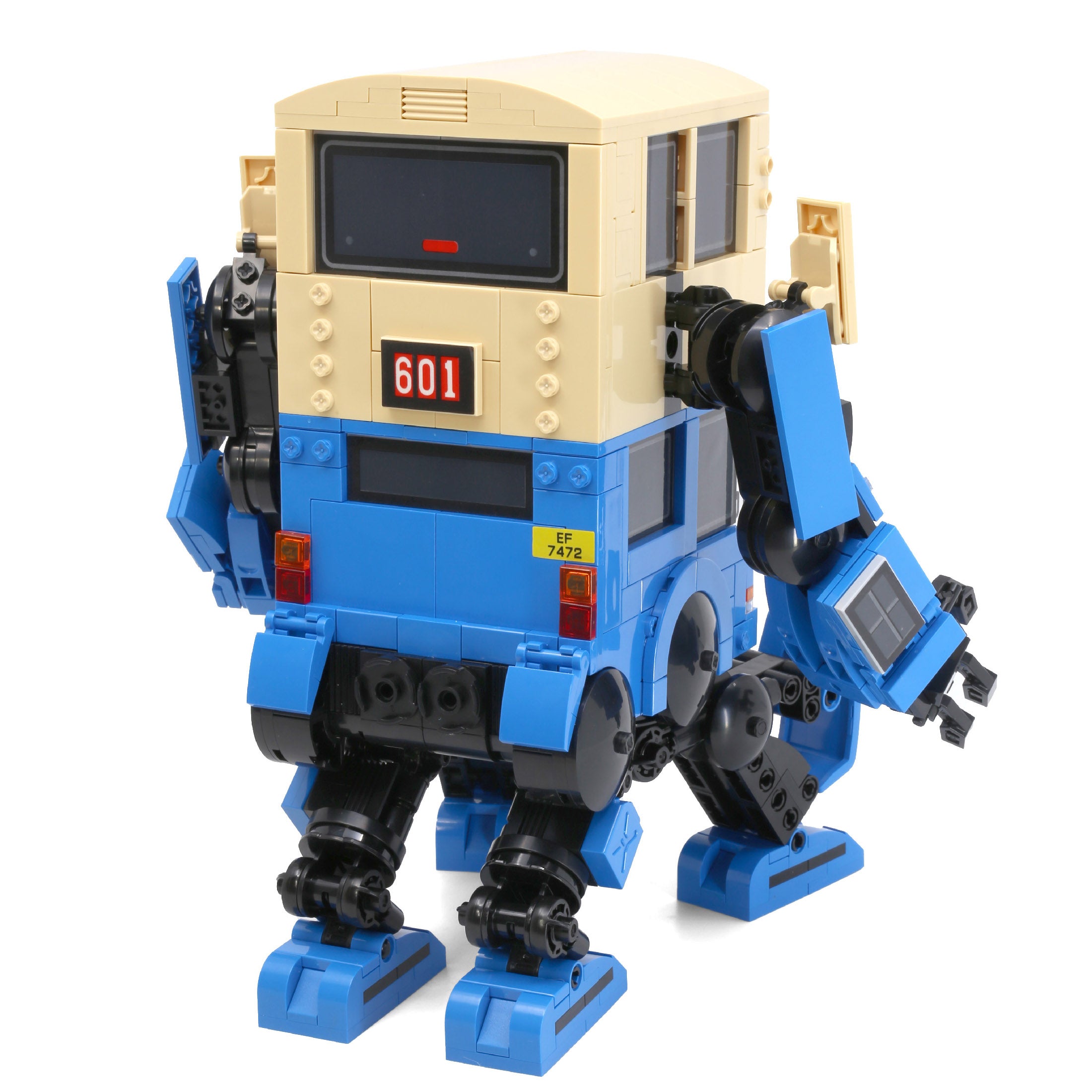 Hong Kong Machines Robot Bus Dennis Building Block Set 786pcs 14+