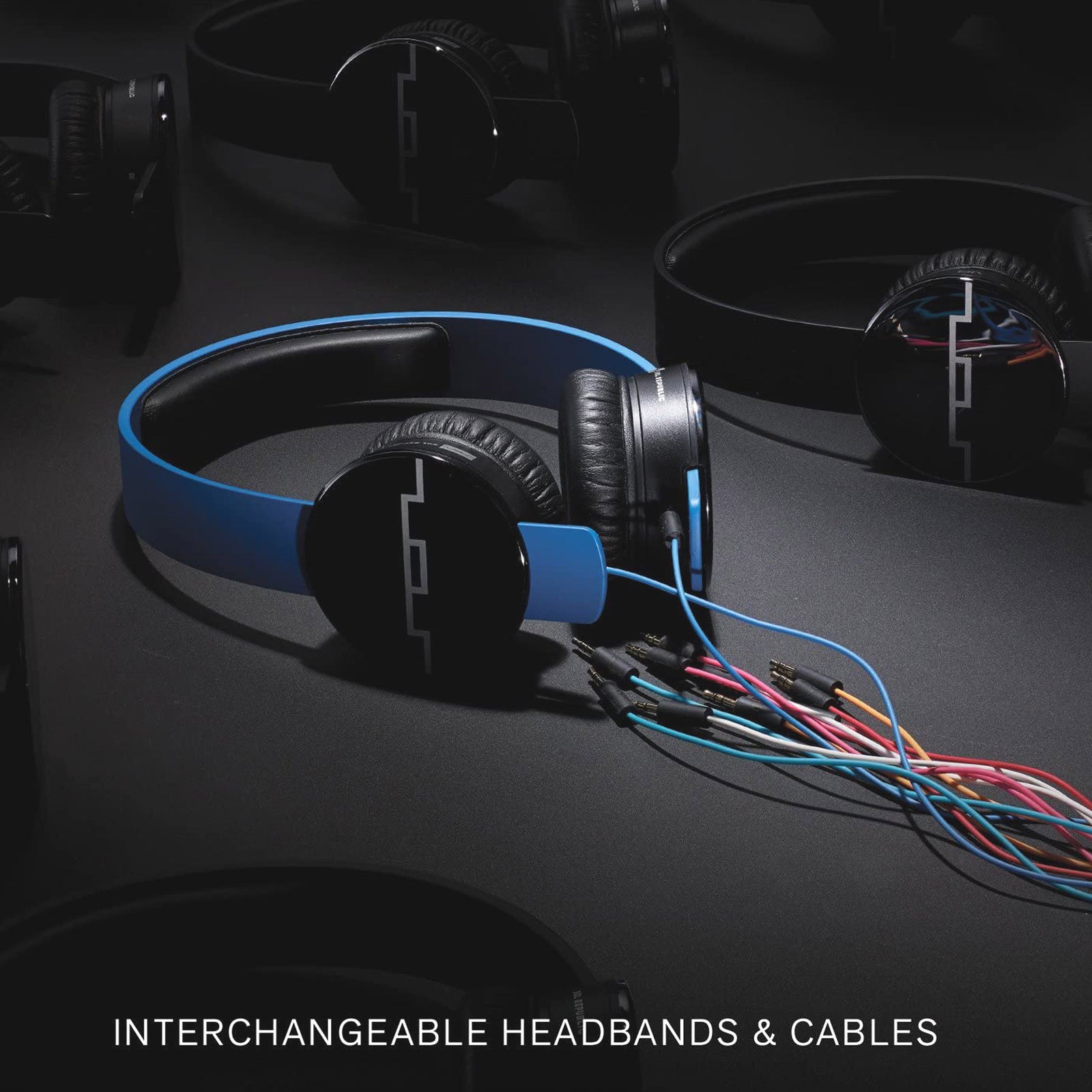 Tracks HD High Def V10 Headphones On Ear Wired Red
