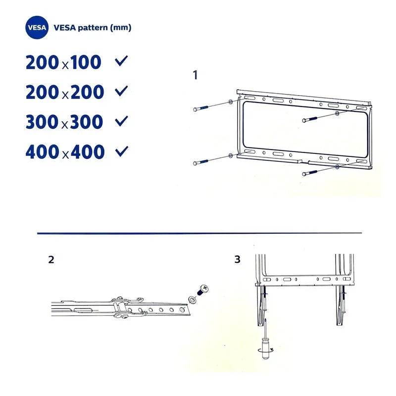 Tilt TV Wall Mount Bracket – Universal 32‑75