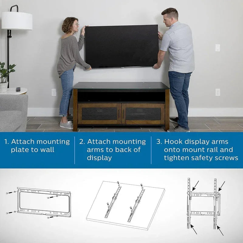 Tilt TV Wall Mount Bracket – Universal 32‑75