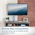Tilt TV Wall Mount Bracket – Universal 32‑75" Slim VESA 400×400 SQM7442