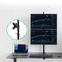 activiva Dual-Screen Articulating Vertical Monitor Arm