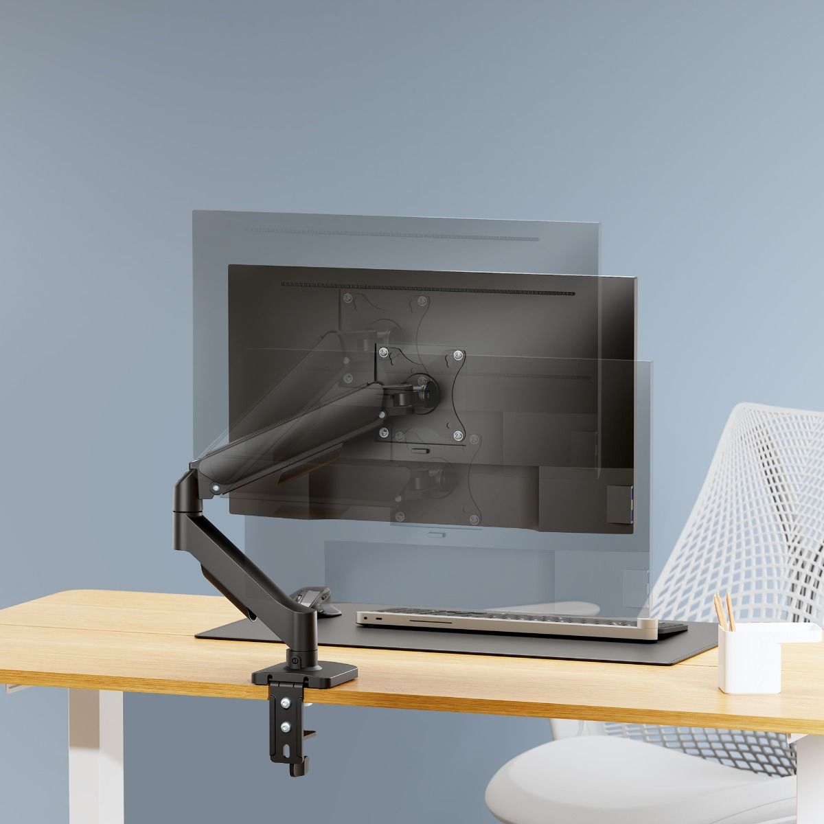 activiva Ergolife Single-Screen Gas Spring Monitor Arm