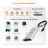 USB-C Dual 4K HDMI DisplayLink® Adapter with PD Pass-through
