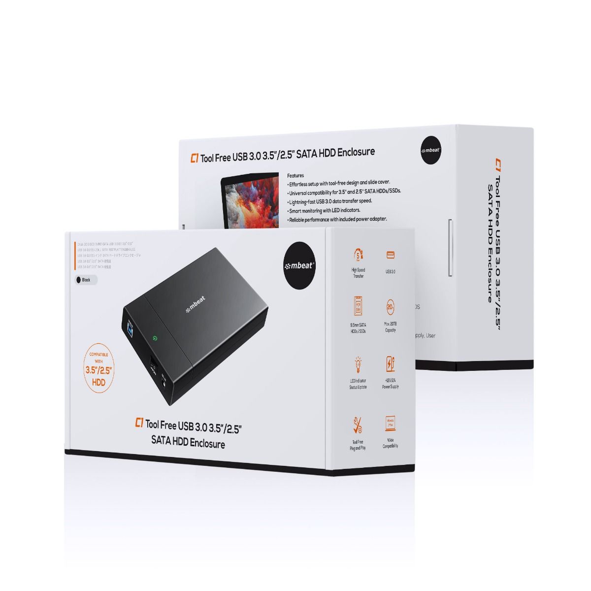 mbeat C1 Tool-Free USB 3.0 3.5