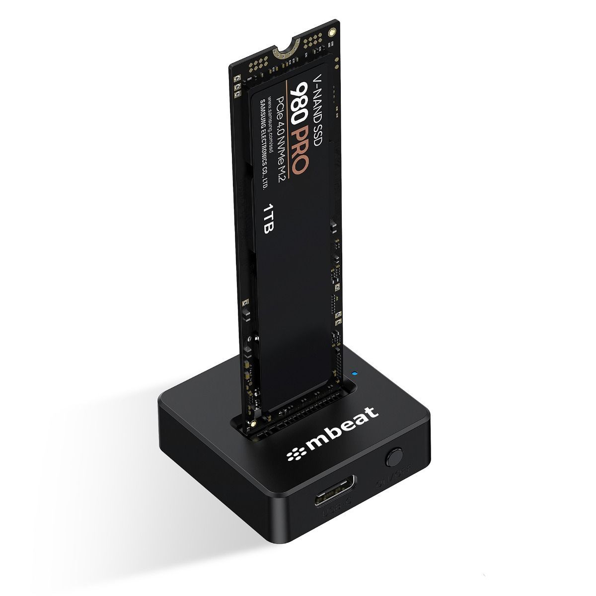 H5 Tool-Free Mini M.2 NVMe & SATA SSD Dock with USB-C 10Gbps Speed