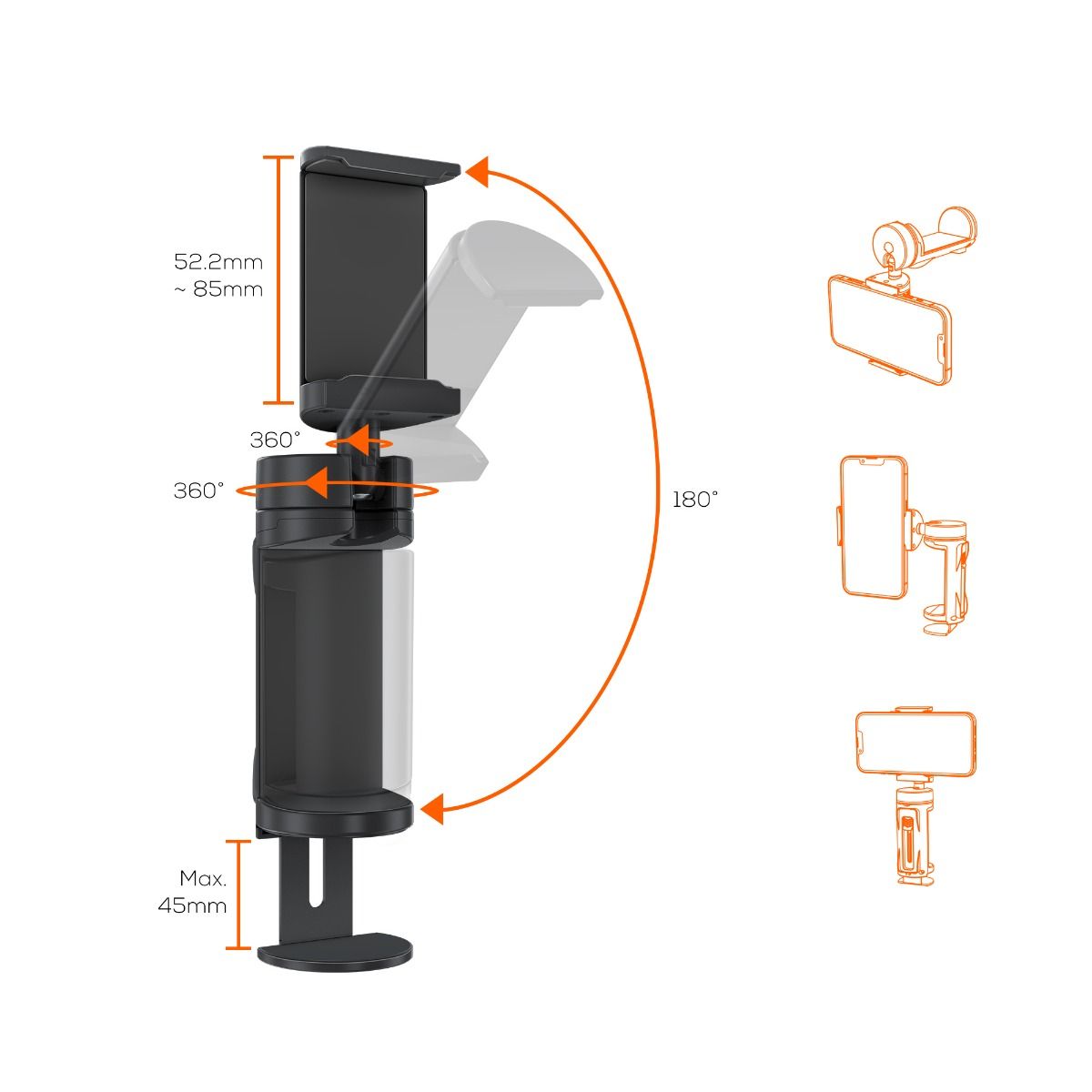 Portable Travel Phone Holder