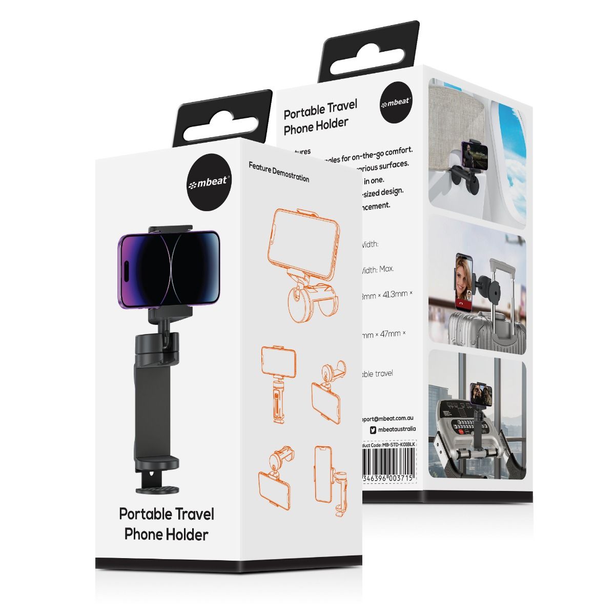 Portable Travel Phone Holder