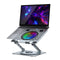 Stage S8 Rotating Laptop Stand with RGB Cooling Fan and USB Ports