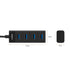 mbeat 4-Port USB 3.0 Hub - Black