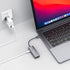 7-in-1 USB-C 3.2 Gen2 Hub with 8K Video, 10Gbps Data - Space Grey