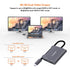 Tough Link USB-C to Dual 4K HDMI Adapter - Space Grey