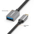 Tough Link USB-C to USB 3.0 Adapter with Cable - Space Grey