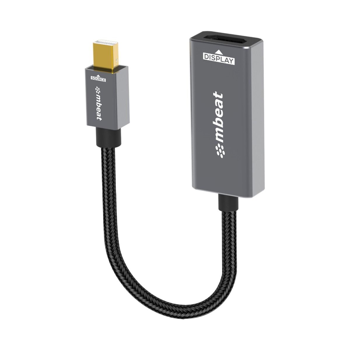 mbeat Tough Link Mini DisplayPort to HDMI Adapter