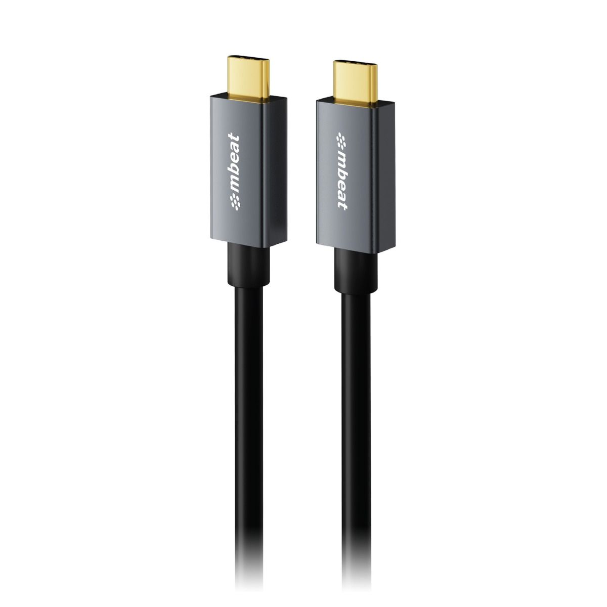 mbeat Tough Link 1m USB 4.0 USB-C Cable - Space Grey