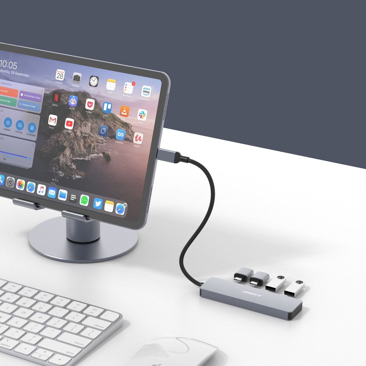 Elite 4-Port 10Gbps USB-C Gen 2 Hub (2A+2C)