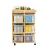 Jooyes 6 Tray Storage Cabinet With Castors