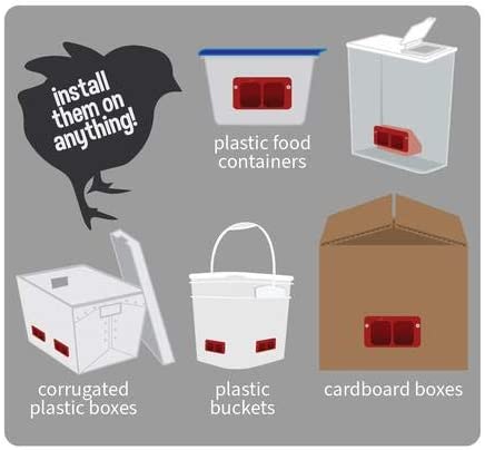 Dual Chick Feeder Port Kit