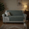 Sofa Cover Couch Cover 3 Seater Reversable Grey