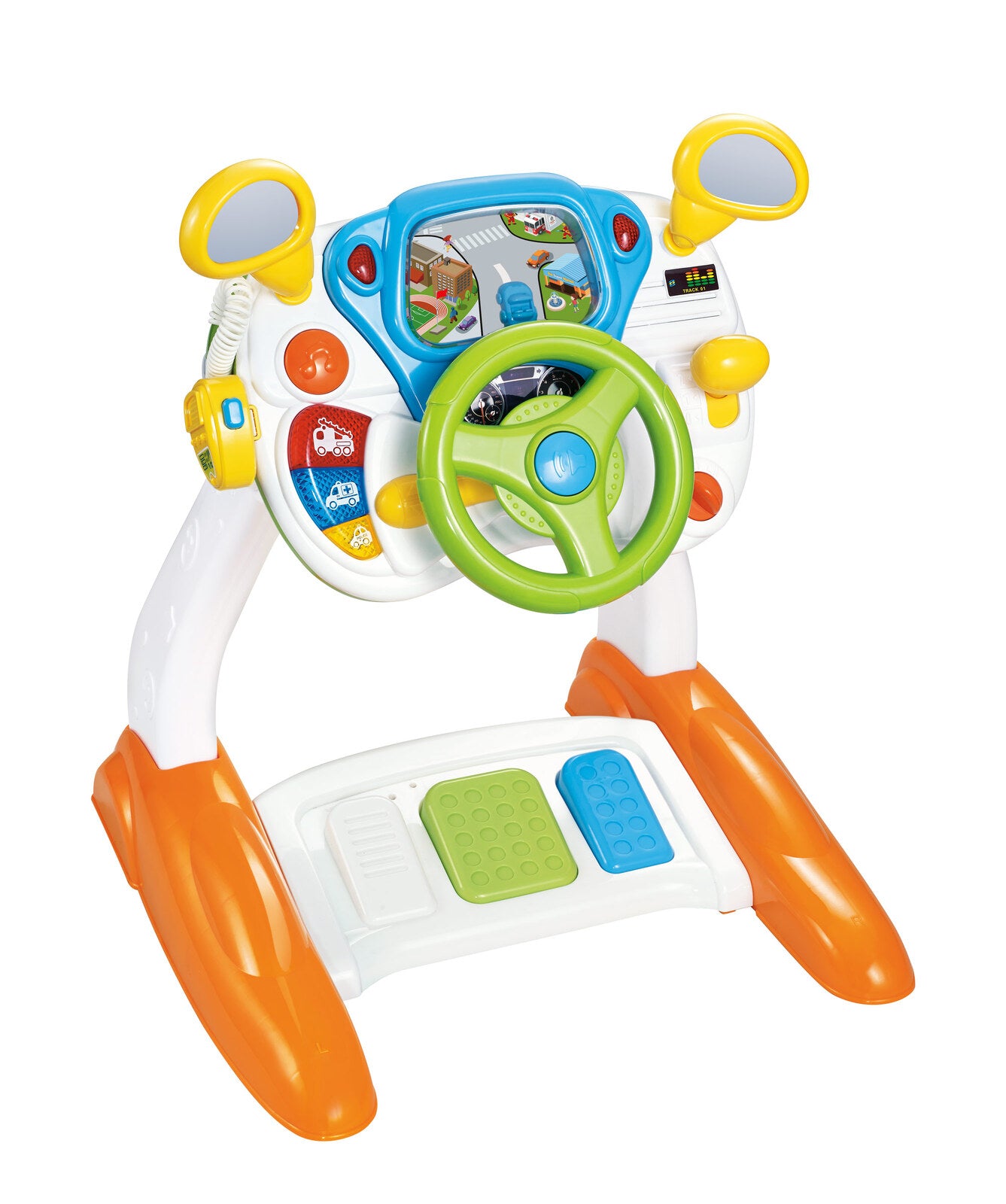 Baby Sensory Play Interactive Driving  Simulation with Music and Light