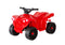 Rechargeable Ride-on Quad bike Red with Safe Braking System