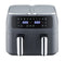 8L Dual Zone Digital Air Fryer with 200C, 10 Cooking Programs