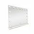LED Beauty Mirror with 15 Bulbs, Colour Settings, USB A and USB C, White, 58 × 48cm