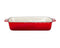Enamelled Cast Iron 38.5x23cm Rectangular Roaster (3.4L) - Red