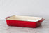 Enamelled Cast Iron 38.5x23cm Rectangular Roaster (3.4L) - Red