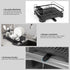Steel Frame Dish Drying Rack Durable Steel Frame, Removable Utensil Holder, Compact Size for Small Kitchens & Apartments