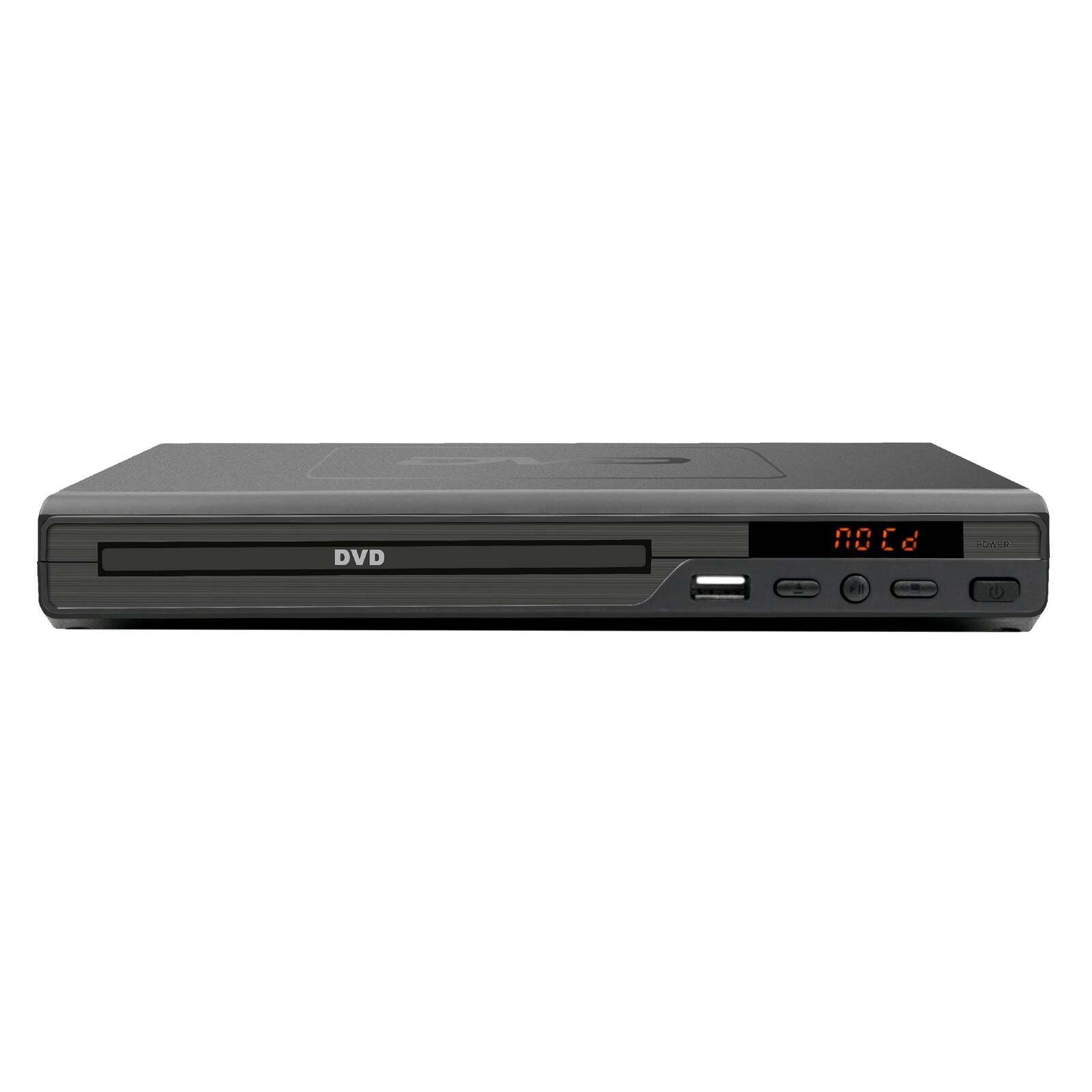 Mini-Size DVD Player Black w/ Multi-Region Set-up & Compact Size