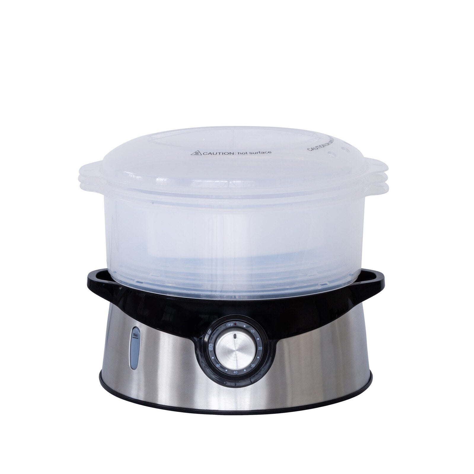 3 Tier Food Steamer with Stainless Steel Base