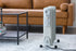 Oil Column Heater – 11‑Fin, 2400W, 3 Heat Settings, Thermostat, White