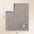 Heated Throw Blanket, Soft Double-Sided Fleece with Adjustable Heat Settings