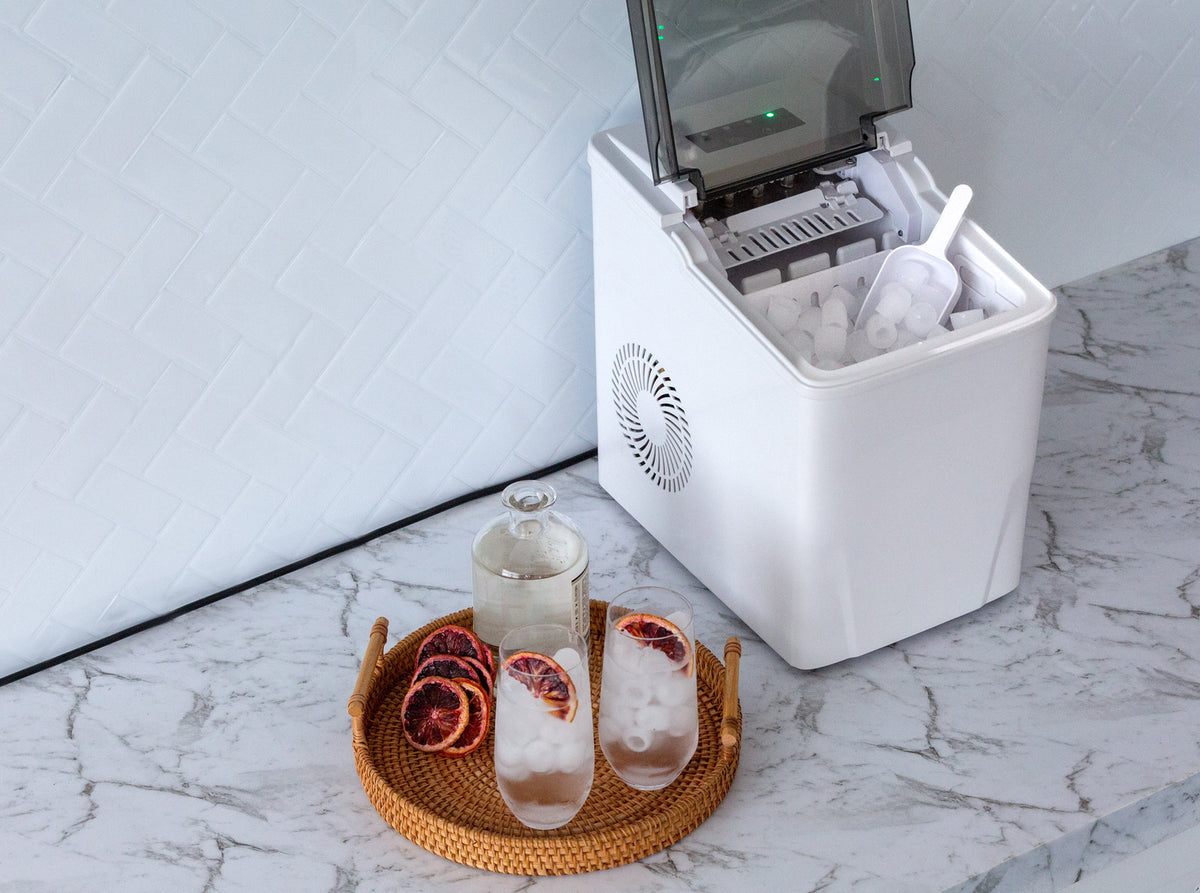 2.2L Ice Cube Maker with Touch Control, Makes 12kg in 24hrs
