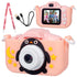 Kids Digital Dual Lens Camera, 4x Zoom and HD Video Recording (Pink)