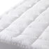 Hypoallergenic, Antibacterial w/ 100% Microfiber filling Mattress Topper - KING
