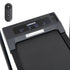 2HP 52cm Walking Pad Treadmill w/ Remote, Foldable Handrail, and Tablet Holder