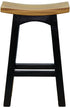 Tokyo Timber Kitchen Counter Stool (Black Caramel)