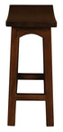 Tokyo Timber Kitchen Counter Stool (Mahogany)