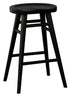 Scandinavian Timber Kitchen Counter Stool (Black)