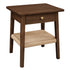 Kelly 1-Drawer Bedside Table (Walnut)